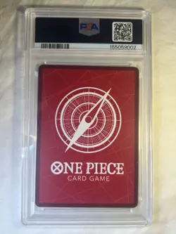 2026 ONE PIECE ST29-EGGHEAD BLACK & WHITE ALT ART #001 MONKEY D. LUFFY PSA 10 - Image 2