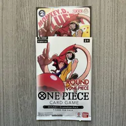 Monkey D. Luffy OP16-095 One Piece x Round 1 Promo Card English - Image 3