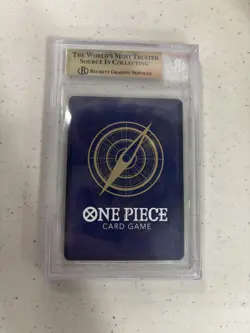 Bandai 2026 One Piece CCG EN OP15-EB04 #092 Monkey D. Luffy Alt Art Foil BGS 10 - Image 2