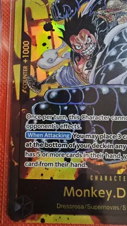 Bandai Monkey D. Luffy OP10-118 Royal Blood SEC Alt Art Foil 7000 ENG - Image 2