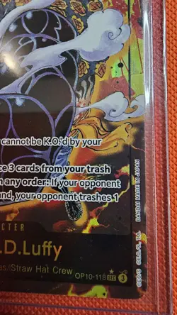 Bandai Monkey D. Luffy OP10-118 Royal Blood SEC Alt Art Foil 7000 ENG - Image 3
