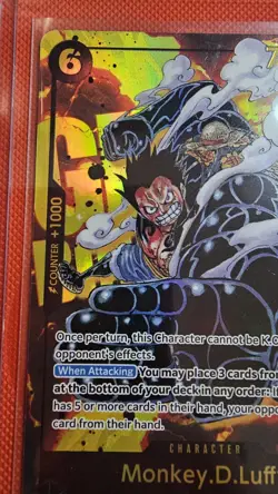 Bandai Monkey D. Luffy OP10-118 Royal Blood SEC Alt Art Foil 7000 ENG - Image 5