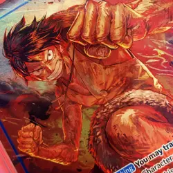 One Piece TCG Monkey D Luffy OP02-062 PSA 10 Alternate Art ENGLISH - Image 3