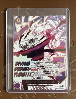 One Piece Card Game - Divine Departure - (Alt Art / Manga) - OP13-076 - English - Image 1