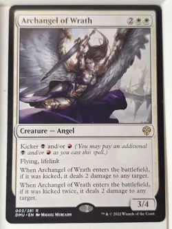 Archangel of Wrath - Dominaria United - Magic the Gathering MTG Nice! - Image 1