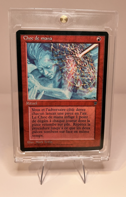 Mana Clash (Choc de Mana) Never Played RARE FRENCH Vintage MtG Renaissance (REN) - Image 1