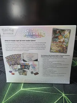 Prismatic Evolutions Pokemon Center Elite Trainer Box ETB Brand New Sealed Mint - Image 4