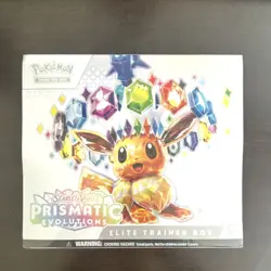 Pokemon Prismatic Evolutions Elite Trainer box ETB - NEW/SEALED - Image 1