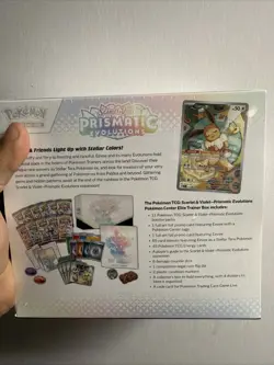 Pokemon Prismatic Evolutions Pokemon Center ETB Elite Trainer Box Sealed - Image 5