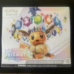 Pokemon TCG Prismatic Evolutions ETB Brand New & Sealed ✅ 🔥 - Image 1