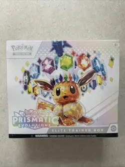 Pokemon TCG Prismatic Evolutions Elite Trainer Box ETB Sealed - Image 1