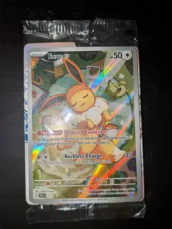 Pokemon Eevee SVP 173 Prismatic Evolutions ETB Promo Sealed - Image 1