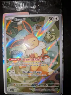 Pokemon Eevee SVP 173 Prismatic Evolutions ETB Promo Sealed - Image 2