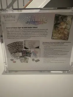 Pokemon Prismatic evolutions pokemon center etb elite trainer box (with acrylic) - Image 4
