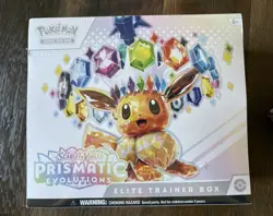 Pokemon TCG Scarlet & Violet—Prismatic Evolutions ETB Eevee English 2025 - Image 1