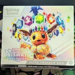Prismatic Evolutions ETB Pokemon TCG Scarlet & Violet Elite Trainer Box ENGLISH - Image 1