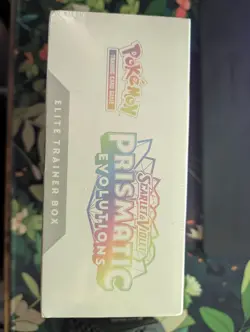 Prismatic Evolutions ETB Pokemon TCG Scarlet & Violet Elite Trainer Box ENGLISH - Image 3