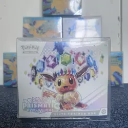 Pokemon TCG Prismatic Evolutions Etb Brand New Sealed With Protective Case - Image 1