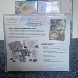 Pokemon TCG Prismatic Evolutions Etb Brand New Sealed With Protective Case - Image 3