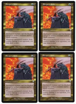 Sleeper's Robe x4 4x 2000 Invasion PLAYSET Multi-Color Enchantment MTG NM AZ1 - Image 1