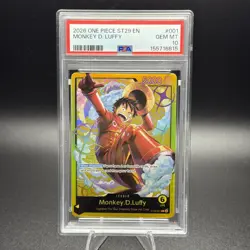 2026 One Piece ST29 Monkey D. Luffy PSA 10 - Image 1