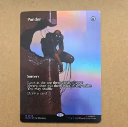 Ponder - 0013 - M - Borderless - Foil - Marvel's Spider-Man - MTG - NM/M - Image 1