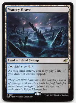 Watery Grave - NM Near Mint - EOE Edge of Eternities # 261 - MTG Magic - Image 1