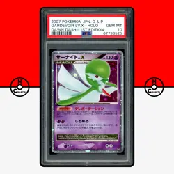 Pokemon PSA 10 Gardevoir LV.X Holo Dawn Dash DP4 2007 1st Ed Japanese - Image 1
