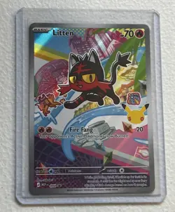 Rowlet Litten Popplio - Promo Set - 43 44 45 Pokemon TCG First Partner Series 1 - Image 4