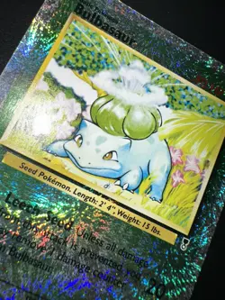 Bulbasaur 68/110 Legendary LC Reverse Holo Rare vintage Pokemon TCG HP - Image 4