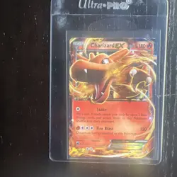 Pokemon Charizard EX 11/106 Flashfire Ultra Rare Holo Basic 180 HP Pokemon TCG - Image 1