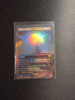 Flame of Anor (Borderless) Foil 406 The Lord of the Rings MTG NM Card - Image 1