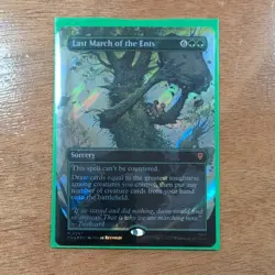 MTG: The Hobbit - Last March of the Ents (Borderless) (Surge Foil) - Image 1