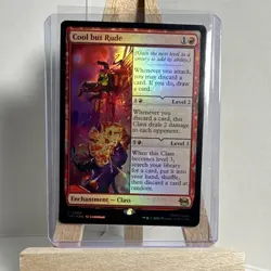 Wizards of the Coast MTG Cool but Rude Foil Red Rare 0089 ENG - Image 1