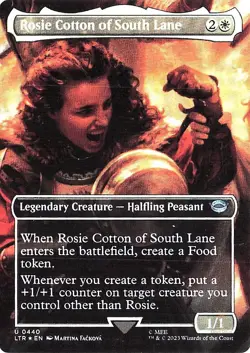Rosie Cotton of South Lane (Borderless) 440 HOLO FOIL Lord Of The Rings NM - Image 1