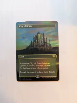 City of Brass (Borderless) Double Masters 2022 Foil - Image 1
