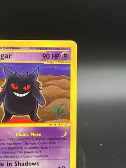 2002 Pokemon Expedition Gengar 48/165 Non-Holo Rare e-Reader NM - Image 4