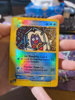 Pokemon TCG Jynx Expedition Base Set Card 83/165 Reverse Holo - Image 1
