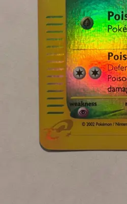 Arbok 3/165 Expedition Base Set Reverse Holo Rare, LP/MP - Image 4