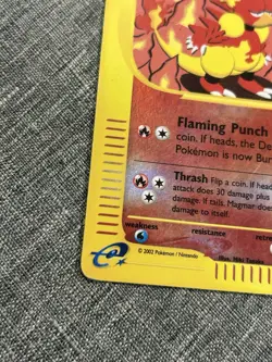 Magmar 86/165 Pokemon E-Series Expedition Base Set 2002 Reverse Holo - Image 2