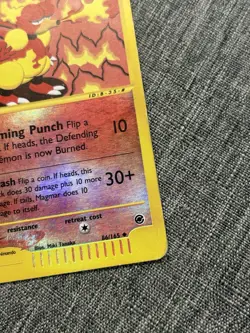 Magmar 86/165 Pokemon E-Series Expedition Base Set 2002 Reverse Holo - Image 3