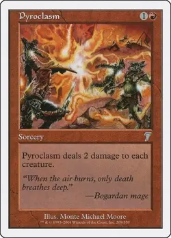 Pyroclasm 7th MtG NM - Image 1