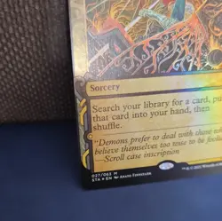 Demonic Tutor 027/063 Foil Mythic MTG Strixhaven Mystical Archive 2021 EN - Image 3