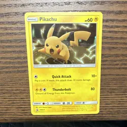 The Pokemon Company Pikachu SM227 SM Promo Holo English HP 60 Pokemon TCG - Image 1