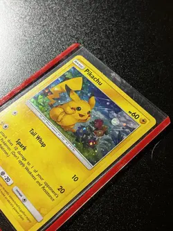 Pokemon TCG Pikachu SM86 Sun & Moon Promo Holo English Basic 60 HP 2017 - Image 2