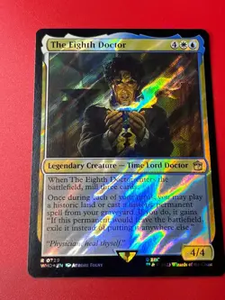 1x SURGE FOIL THE EIGHTH DOCTOR - Doctor Who - MTG - Magic the Gathering - Image 1