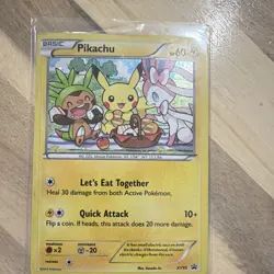 Pikachu XY95 XY Promo Holo English HP60 Basic Pokemon TCG 2016 - Image 1