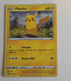 Nintendo Pokemon TCG Pikachu Holo Promo McDonald's 2022 7/15 Basic English - Image 1