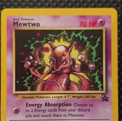 Pokemon TCG Mewtwo 14/53 Wotc Promo Holo English 1999 70HP Basic - Image 2
