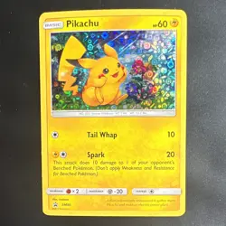Pokemon Pikachu SM86 SM Promo Holo English Basic 60 HP Pokemon Card - Image 1
